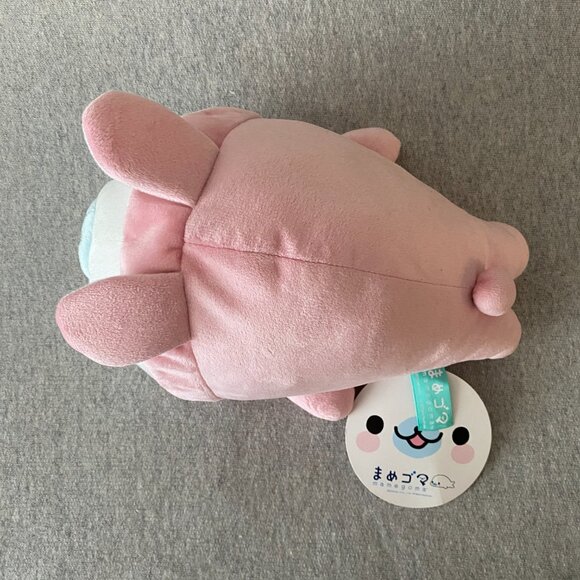 NWT San-X Mamegoma Seal in Pink Bunny Costume Plush Japan 10" 2018 - Picture 5 of 9
